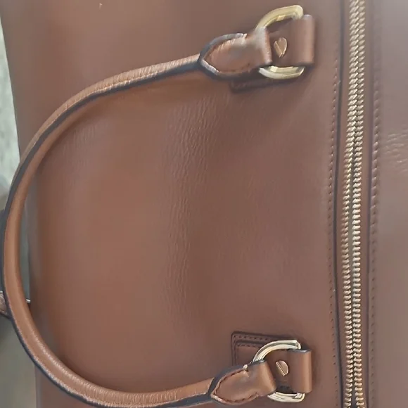 Michael Kors Brown Leather Men's Bag - Picture 7 of 10